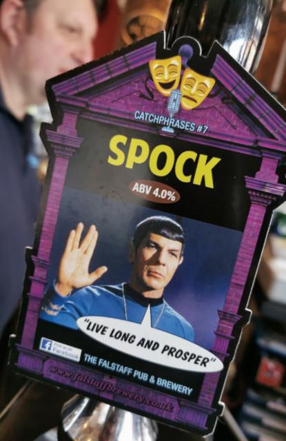 Spock 4.0%, Falstaff Brewery, England