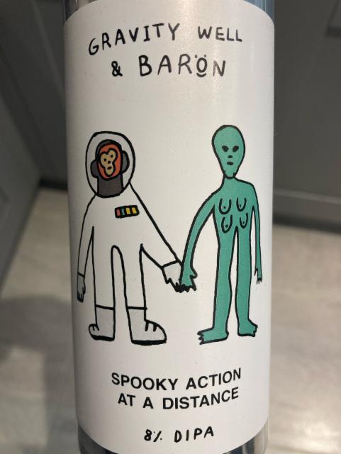 Spooky action at a distance 8.0%, Baron, England