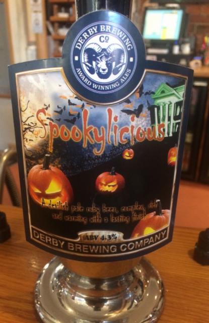 Spookylicious 4.3%, Derby Brewing, England