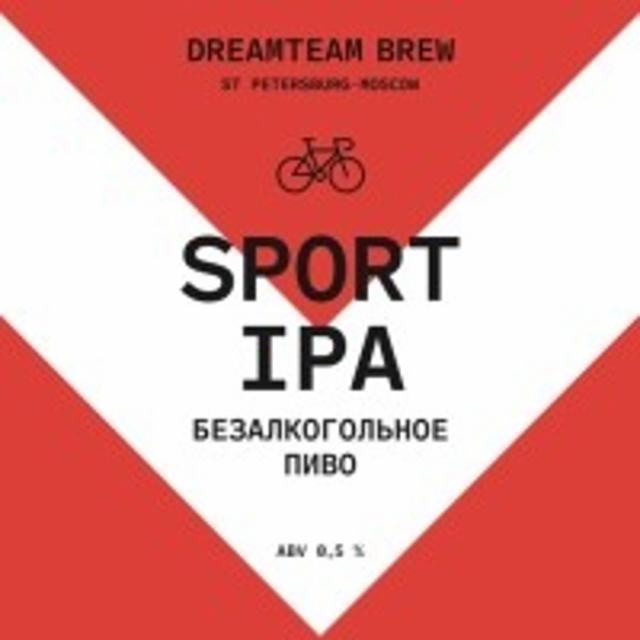 Sport IPA 0.5%, Dreamteam Brew, Russia