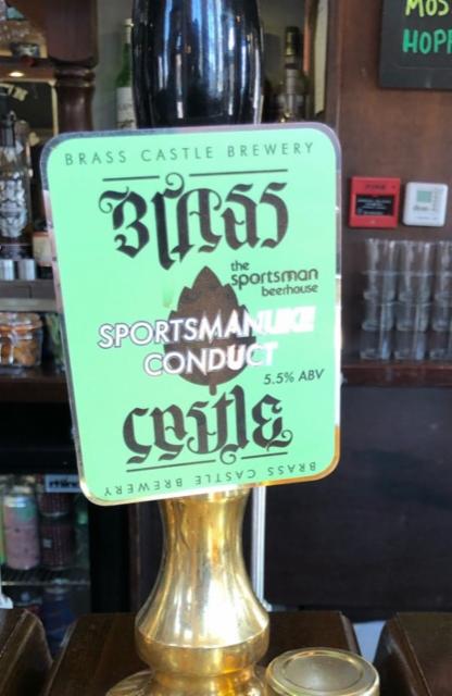 Sportsmanlike Conduct 5.5%, Brass Castle Brewery, England
