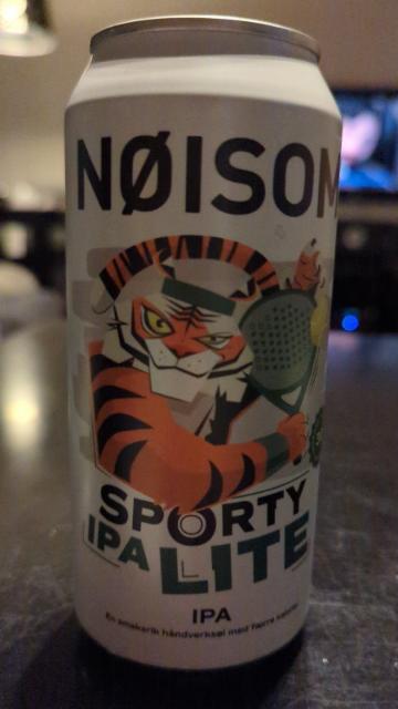 Sporty ipa lite, Nøisom Craft Beer