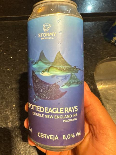 SPOTTED EAGLE RAYS 8.0%, Stormy Brewing Co., Brazil