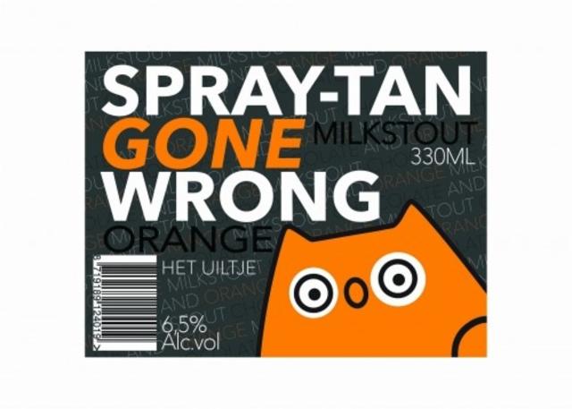 Spray-tan Gone Wrong 6.5%, Uiltje Brewing Co, Netherlands