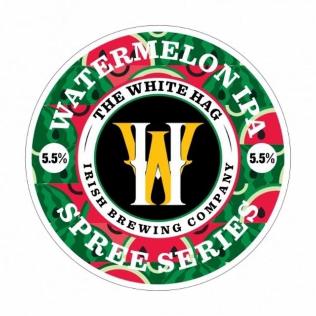 Spree Series - Watermelon IPA 5.5%, The White Hag Brewing Company, Ireland