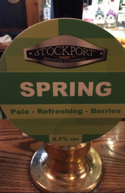 Spring 4.1%, Stockport Brewing Company, England