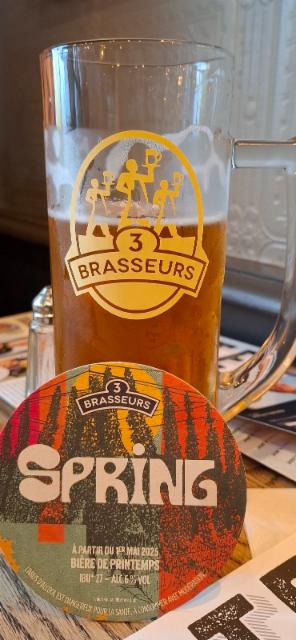 3 Brasseurs Spring 6.0%, Les 3 Brasseurs / The 3 Brewers, France