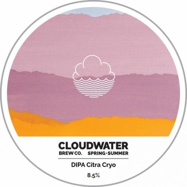 Spring•Summer DIPA Citra Cryo 8.5%, Cloudwater Brew Co., England