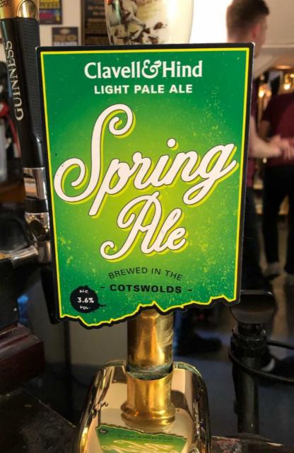 Spring Ale 3.6%, Clavell & Hind, England