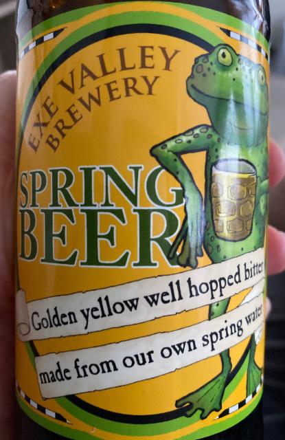 Spring Beer 4.3%, Exe Valley Brewery, England