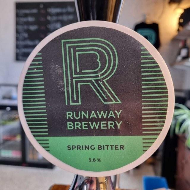 Spring bitter 3.8%, The Runaway Brewery, England