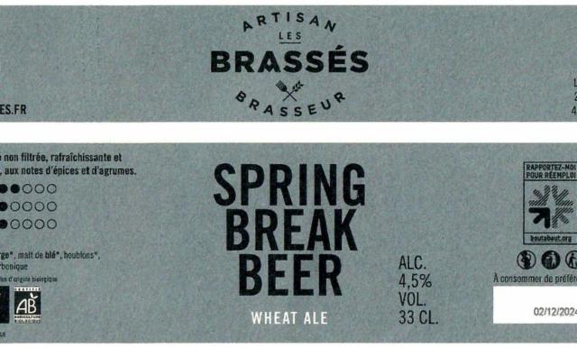 Spring Break Beer, Les Brassés