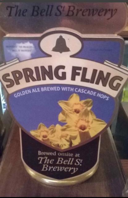 Spring Fling 4.0%, The Bell St. Brewery, England