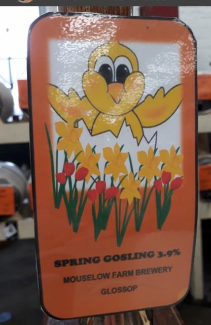 Spring Gosling 3.9%, Mouselow Farm, England