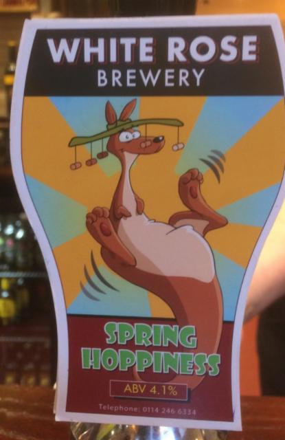 Spring Hoppiness 4.1%, White Rose Brewery, England