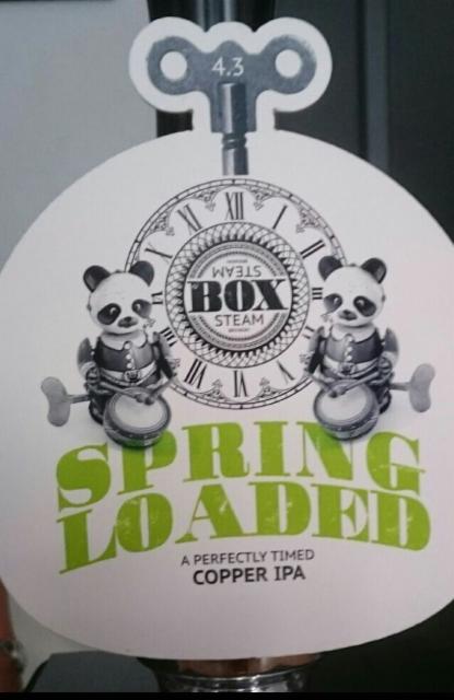 Spring Loaded 4.3%, Box Steam Brewery, England