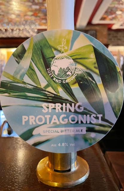 Spring Protagonist 4.8%, Lost and Grounded Brewers, England