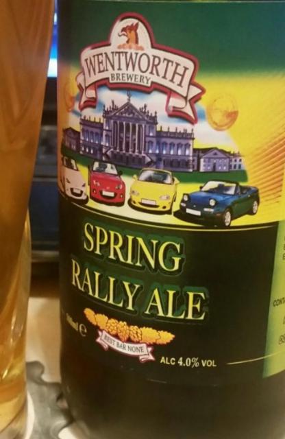 Spring Rally Ale 4.0%, Wentworth Brewery, England