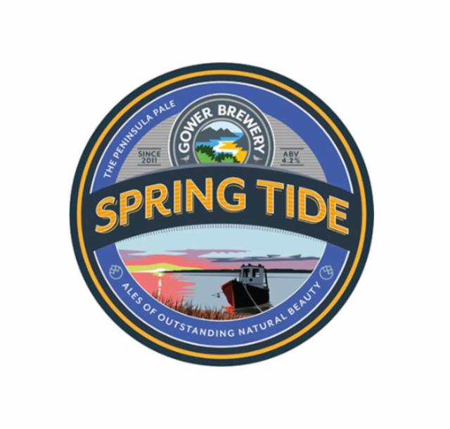Spring Tide 4.2%, Gower Brewery, Wales