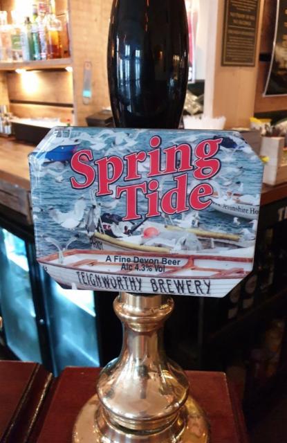 Spring Tide 4.3%, Teignworthy Brewery, England