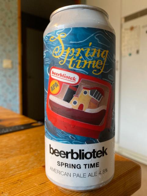 Spring Time 4.8%, Beerbliotek, Sweden