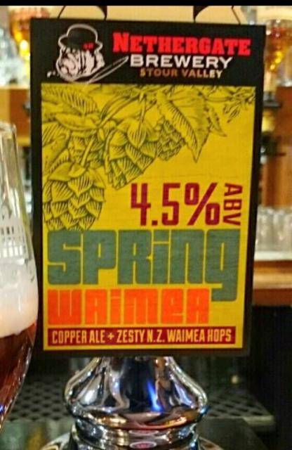 Spring Waimea 4.5%, Nethergate Brewery, England