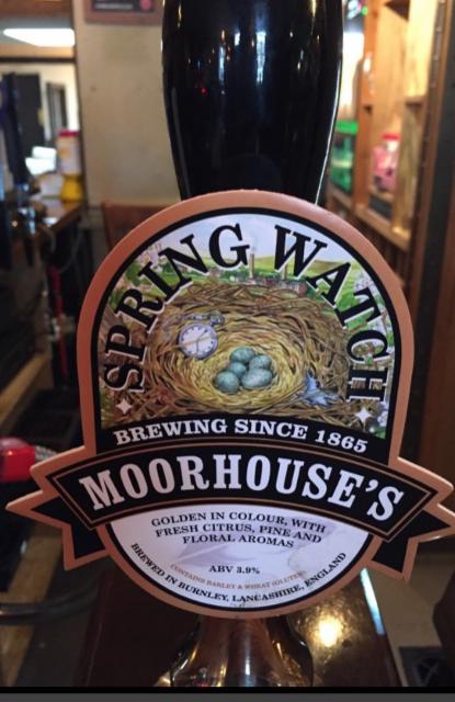 Spring Watch 3.9%, Moorhouse's Brewery, England