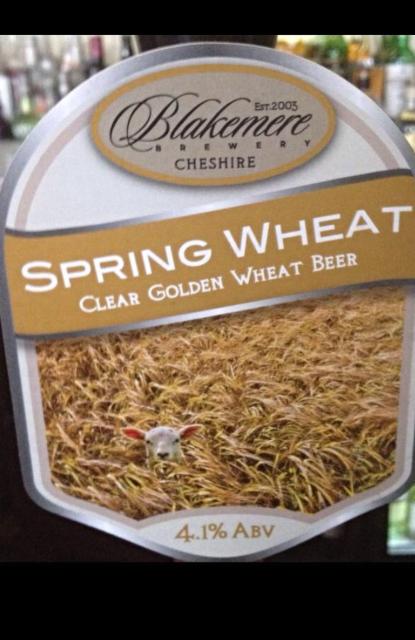 Spring Wheat 4.1%, Blakemere Brewery, England
