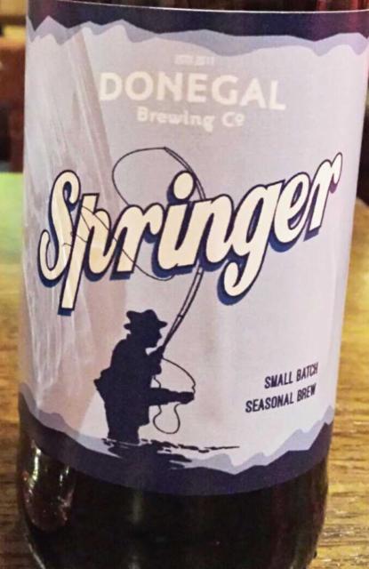 Springer 4.8%, Donegal Brewing Co., Ireland
