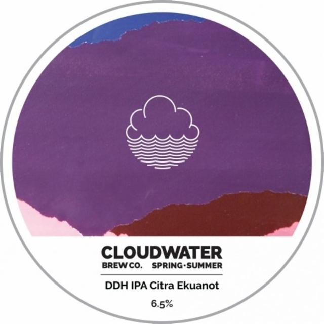 Spring•Summer DDH IPA Citra Ekuanot 6.5%, Cloudwater Brew Co., England