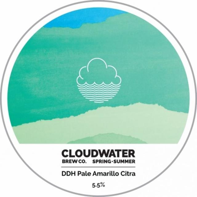 Spring•Summer DDH Pale Amarillo Citra 5.5%, Cloudwater Brew Co., England