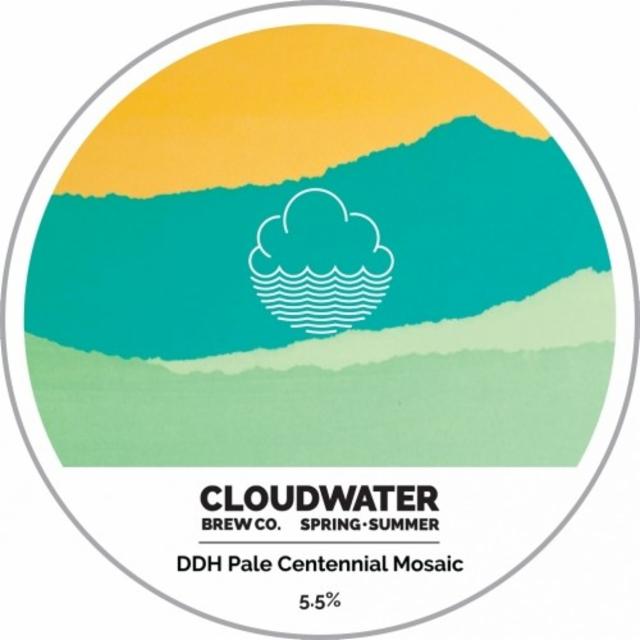 Spring•Summer DDH Pale Centennial Mosaic 5.5%, Cloudwater Brew Co., England