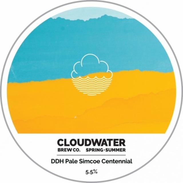 Spring•Summer DDH Pale Simcoe Centennial 5.5%, Cloudwater Brew Co., England