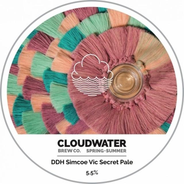Spring•Summer DDH Simcoe Vic Secret Pale 5.5%, Cloudwater Brew Co., England