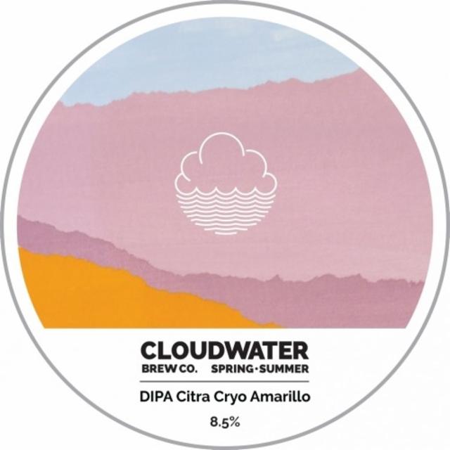 Spring•Summer DIPA Citra Cryo Amarillo 8.5%, Cloudwater Brew Co., England