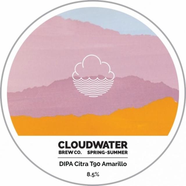 Spring•Summer DIPA Citra T90 Amarillo 8.5%, Cloudwater Brew Co., England