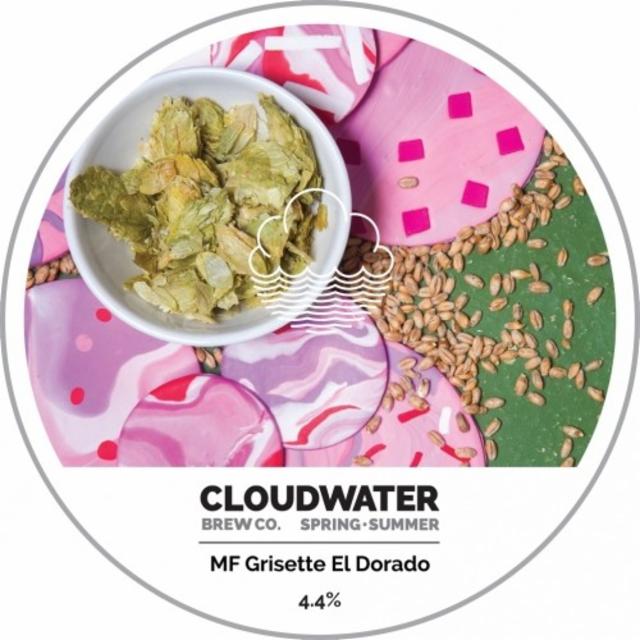Spring•Summer MF Grisette El Dorado 4.4%, Cloudwater Brew Co., England