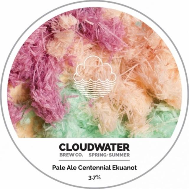 Spring•Summer Pale Ale Centennial Ekuanot 3.7%, Cloudwater Brew Co., England
