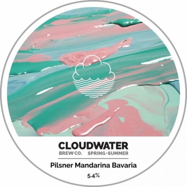 Spring•Summer Pilsner Mandarina Bavaria 5.4%, Cloudwater Brew Co., England