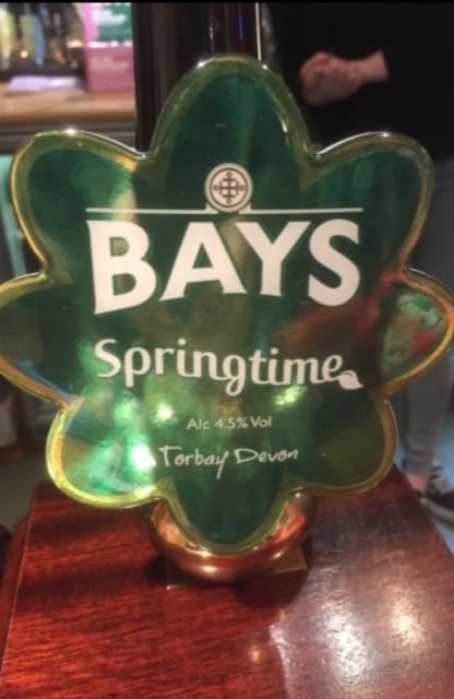 Springtime 4.5%, Bays Brewery Ltd, England