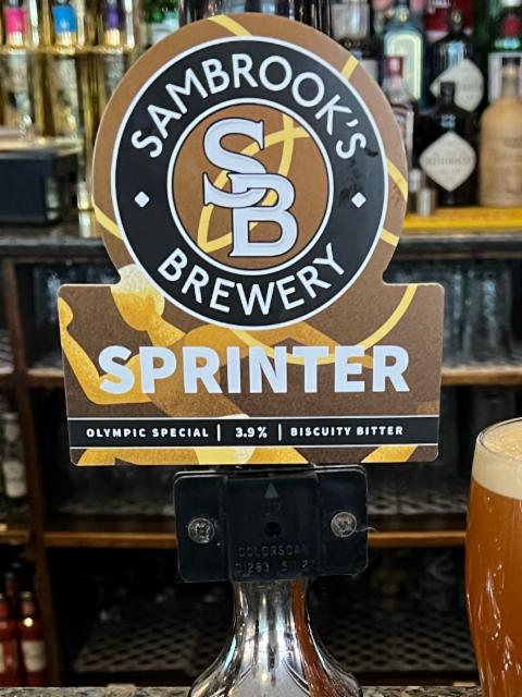 Sprinter 3.9%, Sambrook's Brewery, England