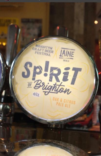 Sp!rit Of Brighton 4.5%, Laine Brew Co, England