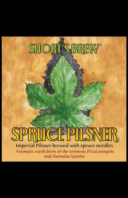 Spruce Pilsner 9.3%, Short's Brewing Company, United States