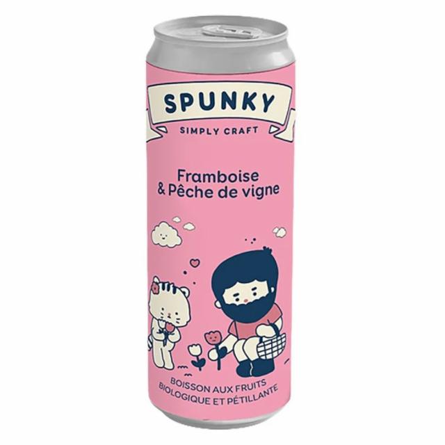 Spunky Framboise & Pêche de Vigne 0.0%, La Débauche, France