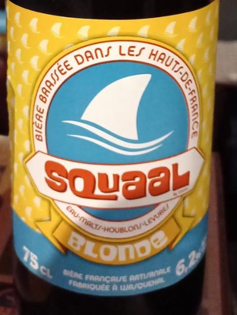 Squaal blonde 6.2%, Brasserie Waale, France