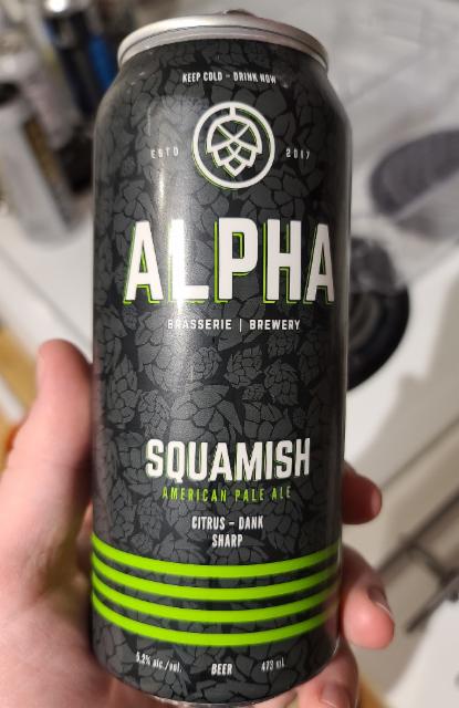 Squamish 5.2%, Brasserie Alpha, Canada