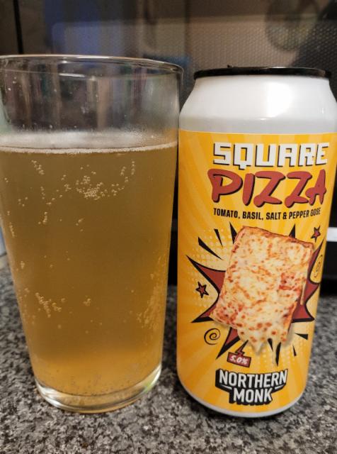 Square pizza 5.0%, Northern Monk Brew Co., England