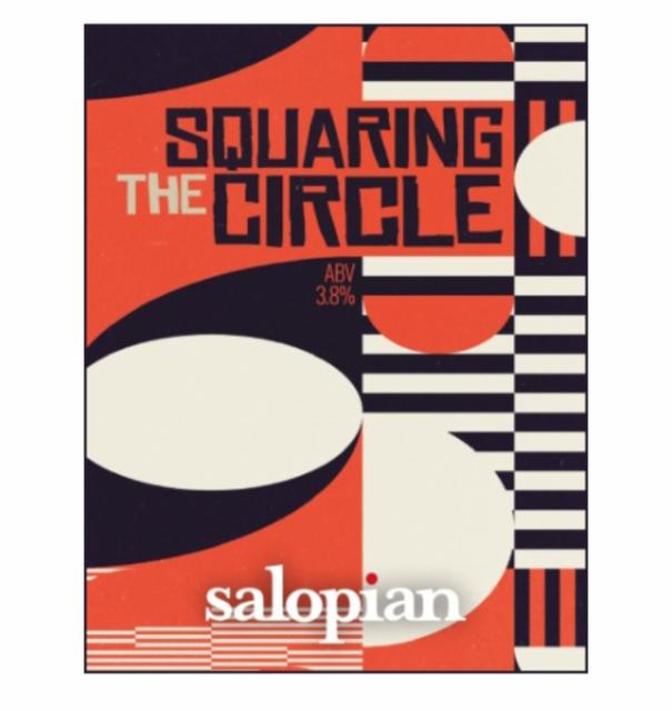 squaring the circle 3.8%, Salopian Brewery, England