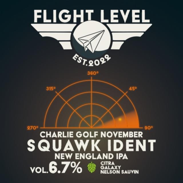 Charlie Golf November Squawk Ident 6.7%, Flight Level Brewing, Finland