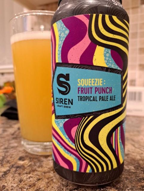 Squeezie: Fruit Punch 4.0%, Siren Craft Brew, England
